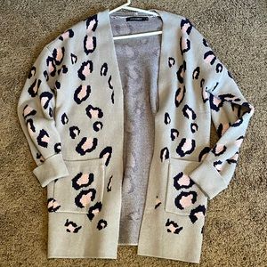 Leopard cardigan